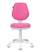 Кресло детское Бюрократ CH-W213, обивка: ткань, цвет: розовый TW-13A