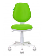 Кресло детское Бюрократ CH-W213, обивка: ткань, цвет: салатовый TW-18