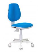Кресло детское Бюрократ CH-W213, обивка: ткань, цвет: голубой TW-55
