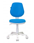 Кресло детское Бюрократ CH-W213, обивка: ткань, цвет: голубой TW-55
