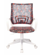 Кресло детское Бюрократ KD-W4, обивка: ткань, цвет: песочный