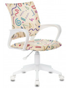 Кресло детское Бюрократ KD-W4, обивка: ткань, цвет: песочный