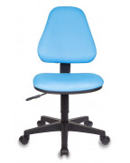 Кресло детское Бюрократ KD-4, обивка: ткань, цвет: голубой TW-55