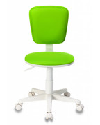 Кресло детское Бюрократ CH-W204NX, обивка: ткань, цвет: салатовый
