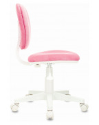 Кресло детское Бюрократ CH-W204NX, обивка: ткань, цвет: розовый