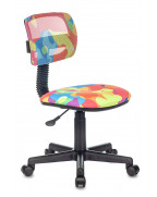 Кресло детское Бюрократ CH-299, обивка: сетка/ткань, цвет: мультиколор