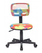 Кресло детское Бюрократ CH-299, обивка: сетка/ткань, цвет: мультиколор