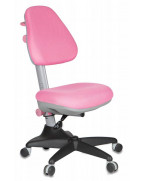 Кресло детское Бюрократ KD-2, обивка: ткань, цвет: розовый TW-13A
