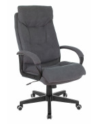 Кресло руководителя Бюрократ CH-824, обивка: ткань, цвет: серый