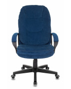 Кресло руководителя Бюрократ CH-868N, обивка: ткань, цвет: темно-синий