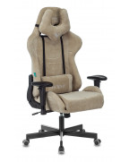 Кресло игровое Zombie VIKING KNIGHT, обивка: ткань, цвет: песочный