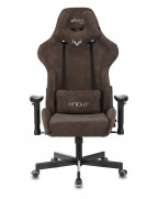 Кресло игровое Zombie VIKING KNIGHT, обивка: ткань, цвет: темно-коричневый