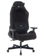 Кресло игровое Knight T1, обивка: экомех, цвет: черный