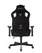 Кресло игровое Knight Outrider, обивка: ткань, цвет: черный