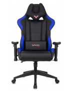 Кресло игровое Zombie VIKING 5 AERO, обивка: эко.кожа, цвет: черный/синий