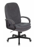 Кресло руководителя Бюрократ CH-868N, обивка: ткань, цвет: серый