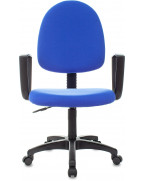 Кресло Бюрократ CH-1300N, обивка: ткань, цвет: синий 3C06