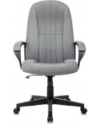Кресло руководителя Бюрократ T-898, обивка: ткань, цвет: серый