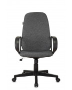 Кресло руководителя Бюрократ CH-808AXSN, обивка: ткань, цвет: серый 3C1