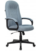 Кресло руководителя Бюрократ T-898, обивка: ткань, цвет: светло-голубой