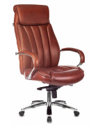 Кресло руководителя Бюрократ T-9950SL, обивка: ткань, цвет: светло-коричневый