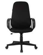 Кресло руководителя Бюрократ Ch-808AXSN, обивка: ткань, цвет: черный TW-11
